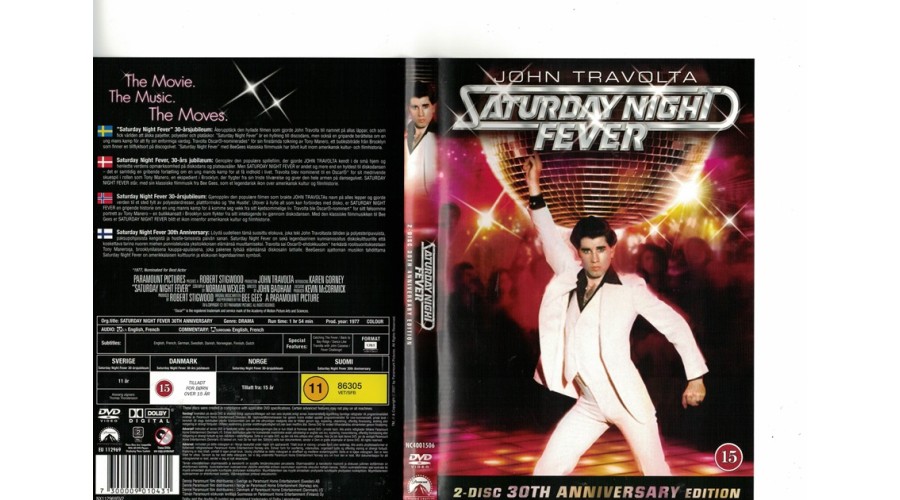 Saturday night fever DVD