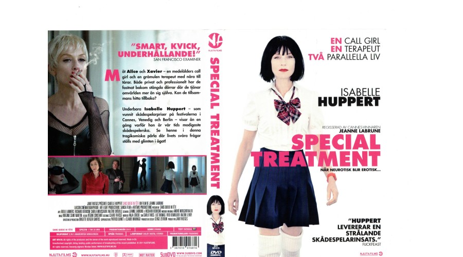 Special Treatment DVD