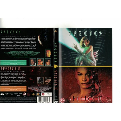 Species  1 + 2  DVD