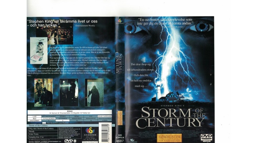 Storm of the century DVD