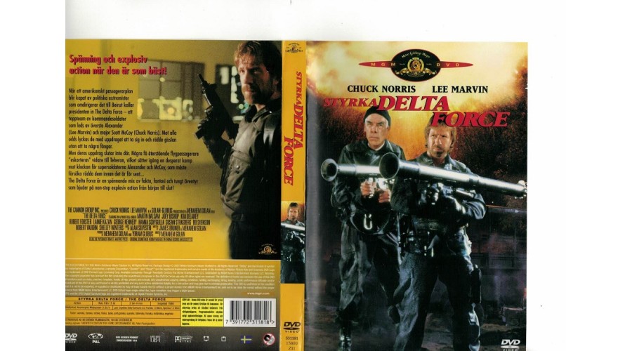 Styrka delta force DVD