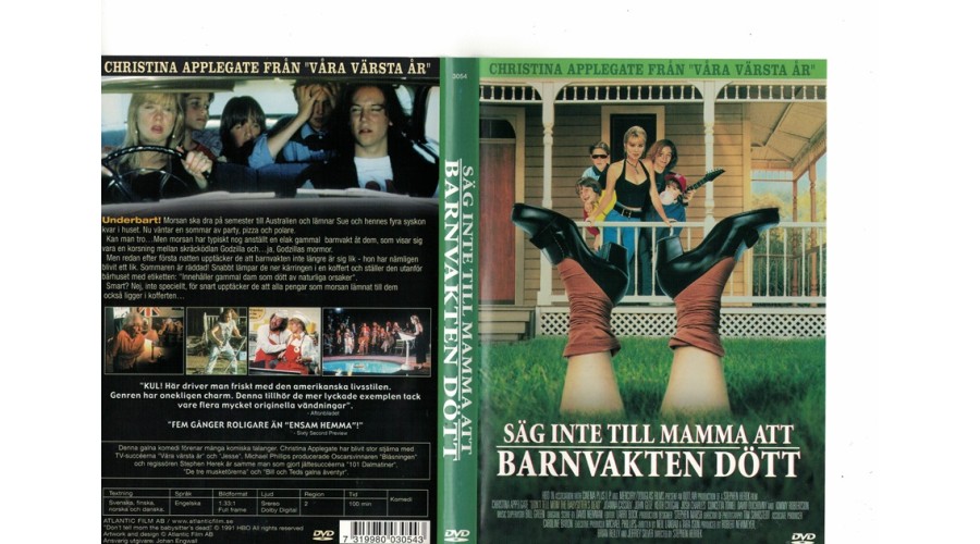 Säg inte till mamma att barnvakten dött DVD