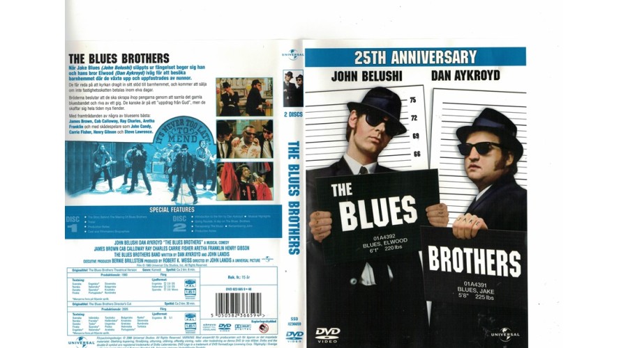 The Blues Brothers DVD