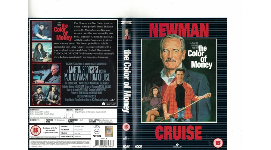 The Color of Money DVD