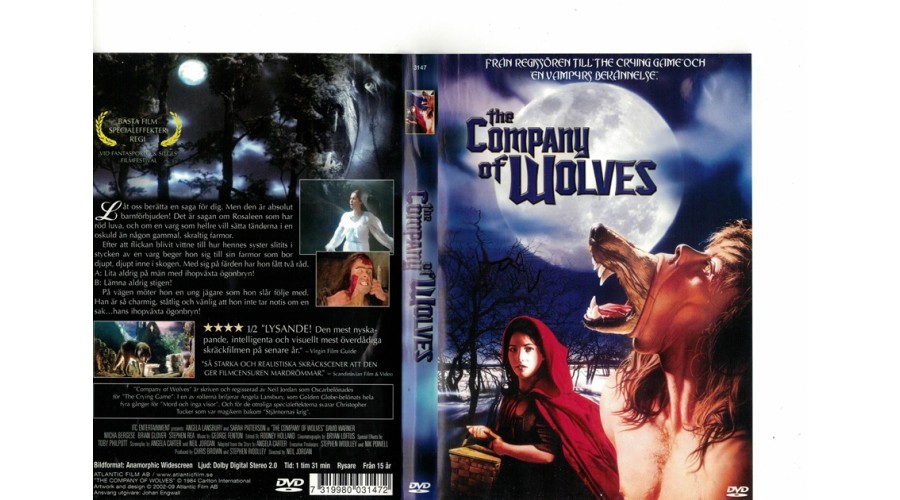 The Company of Wolves DVD