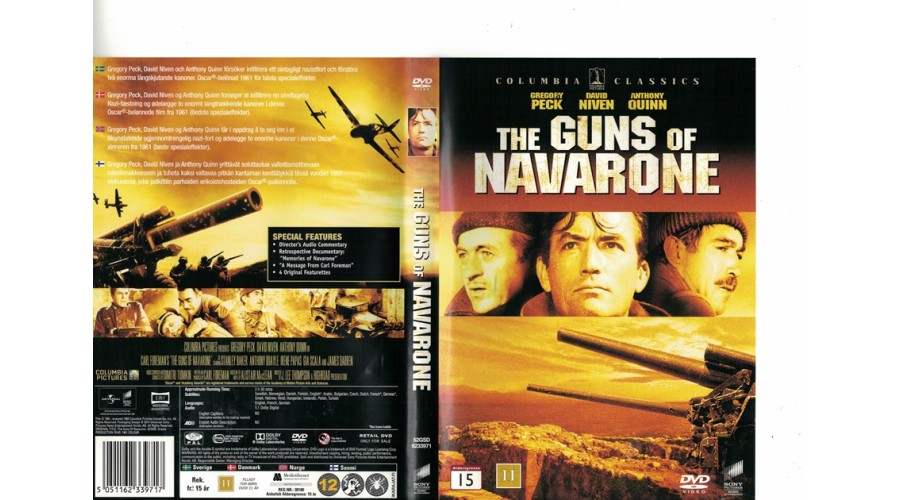 The Guns of Navarone DVD