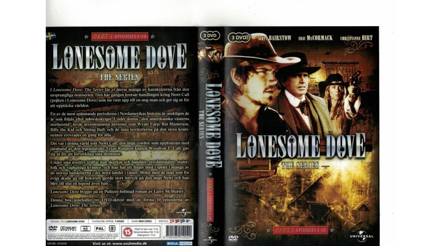 The Lonesome Dove 3 DVD