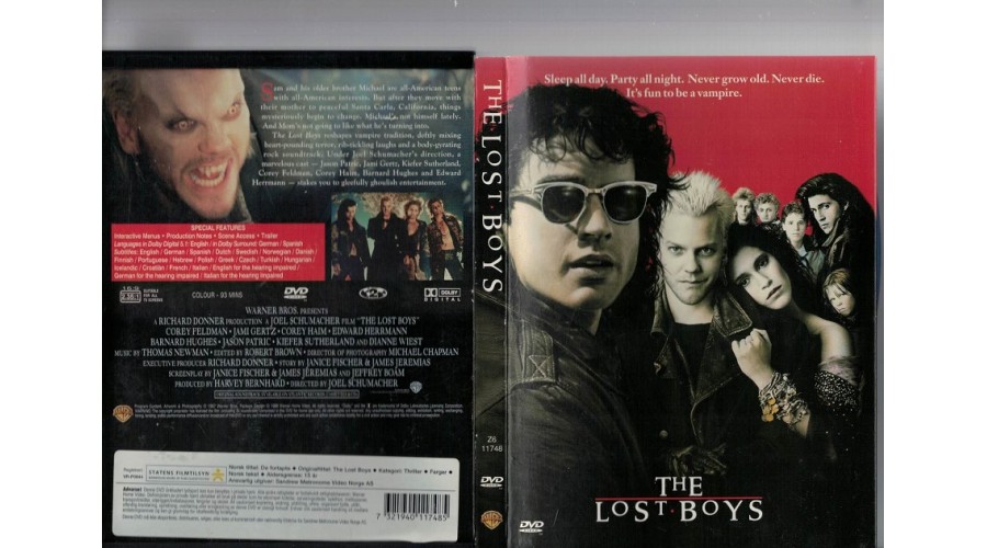 The Lost Boys DVD