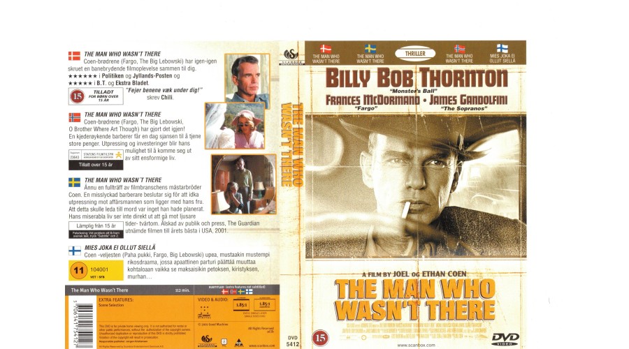 The Man Who Wasnt There DVD
