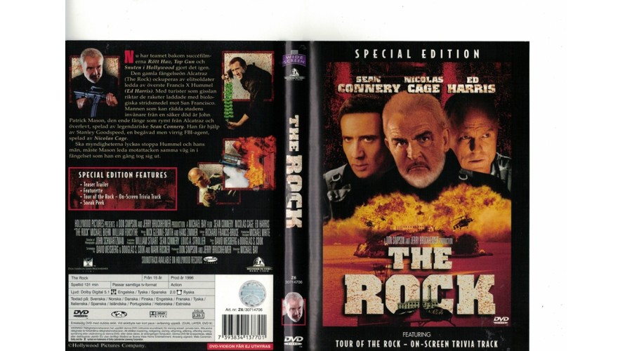 The Rock DVD