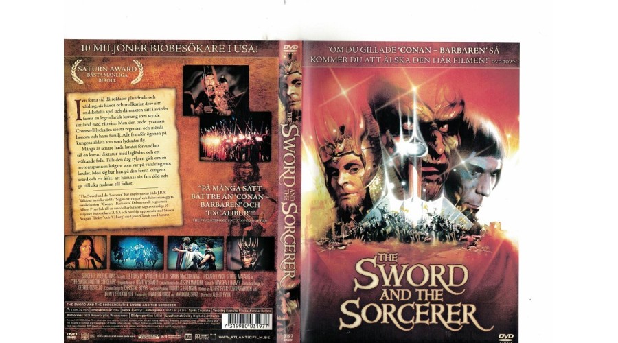 The Sword and the Scorcerer DVD