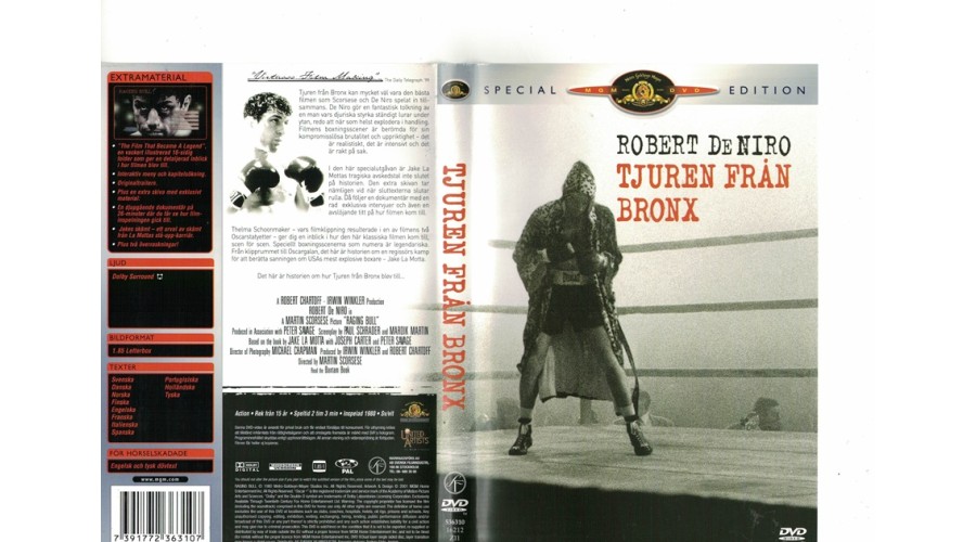 Tjuren Från Bronx DVD