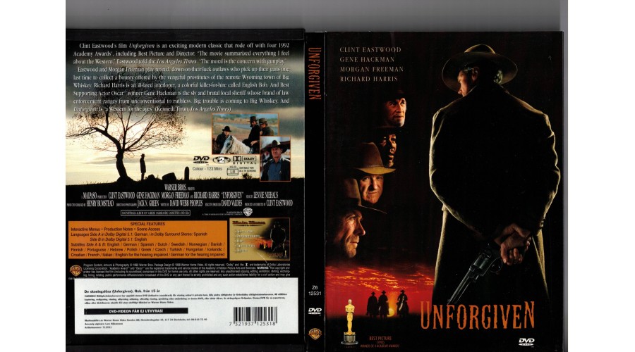 Unforgiven DVD Clint Eastwood