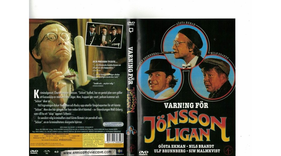 Varning för Jönsson Ligan DVD