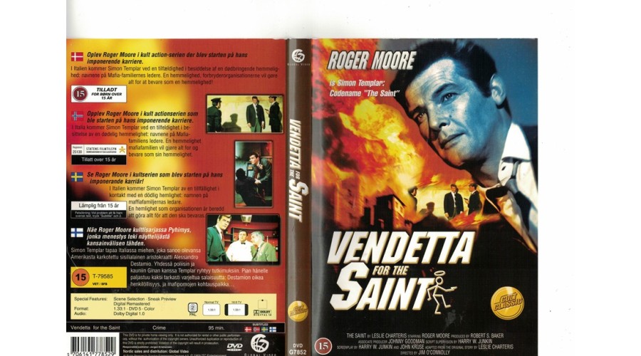 Vendetta for the saint DVD
