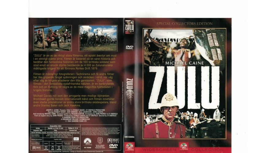 Zulu  DVD