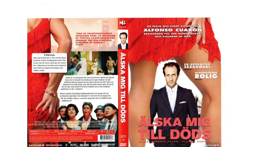 Älska Mig Till Döds DVD