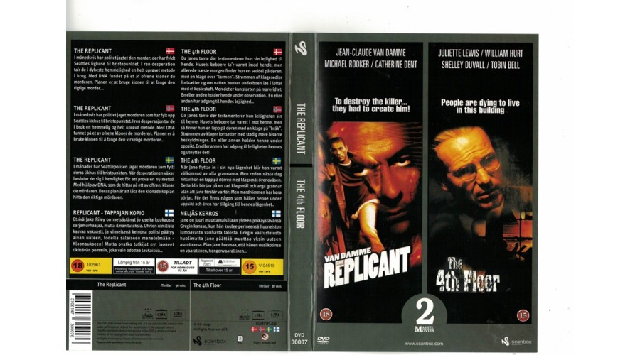 Replicant   / The 4th Floor  DVD