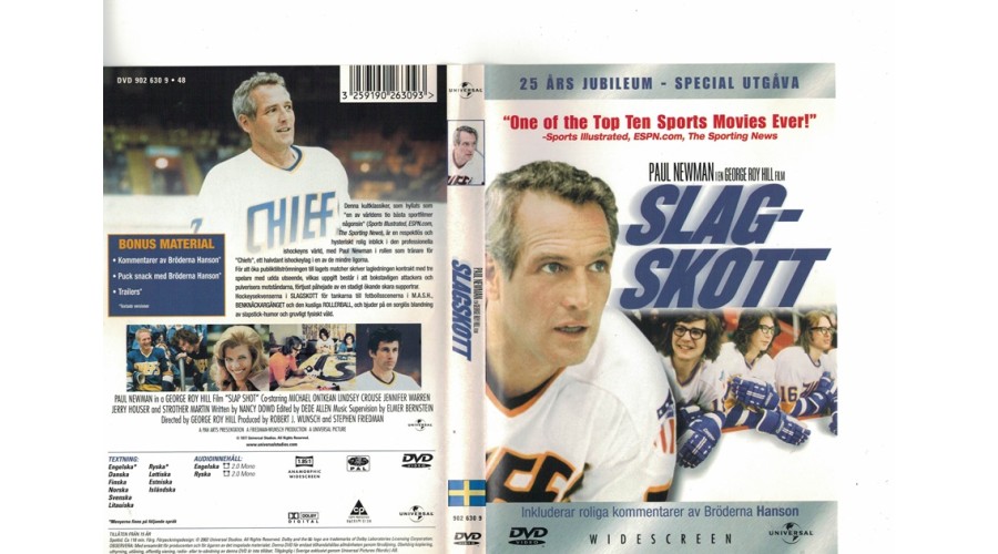 Slagskott 1977  DVD