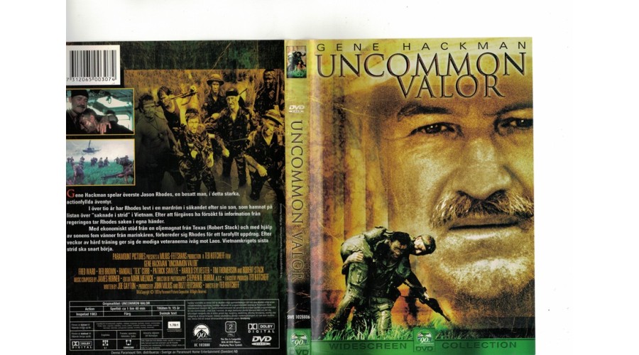 Självmordspatrullen   Uncommon Valor  DVD