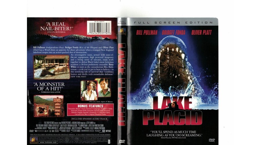 Lake Placid DVD