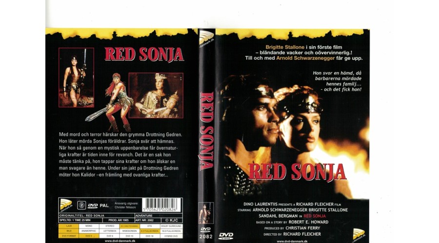 Red sonja DVD