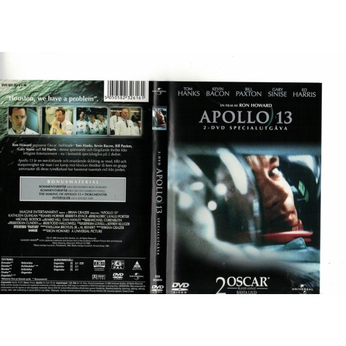 Apollo 13 DVD 2 Disk.