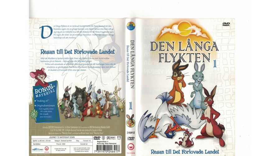 Den Långa flykten 1 DVD