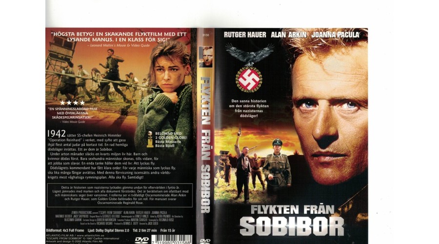 Flykten Från Sobibor  DVD