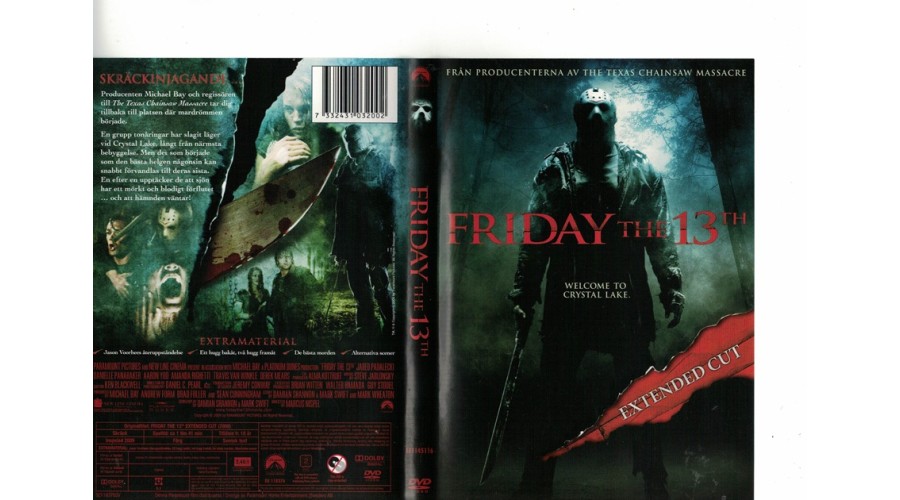 Friday the 13 Welcome to Crystal Lake DVD