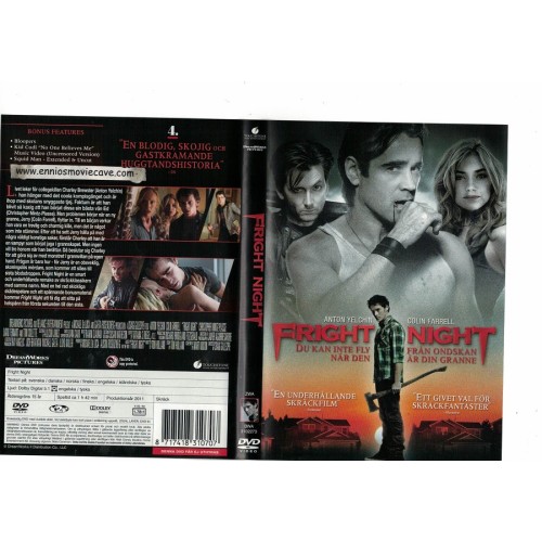 Fright Night 2011 DVD