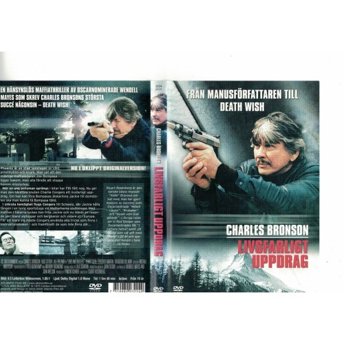 Livsfarligt Uppdrag DVD Charles Bronson 1979