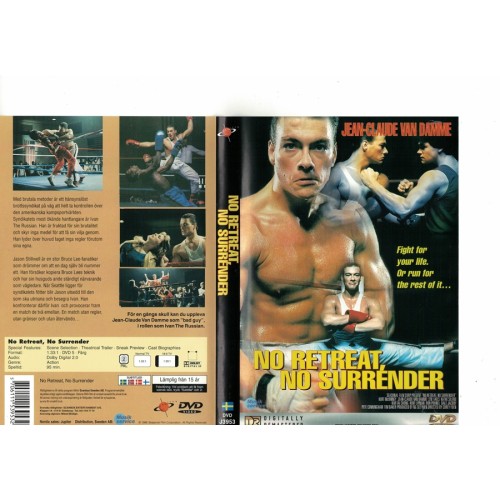 No Retreat No Surrender DVD