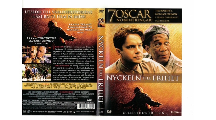 Nyckeln Till Frihet  DVD