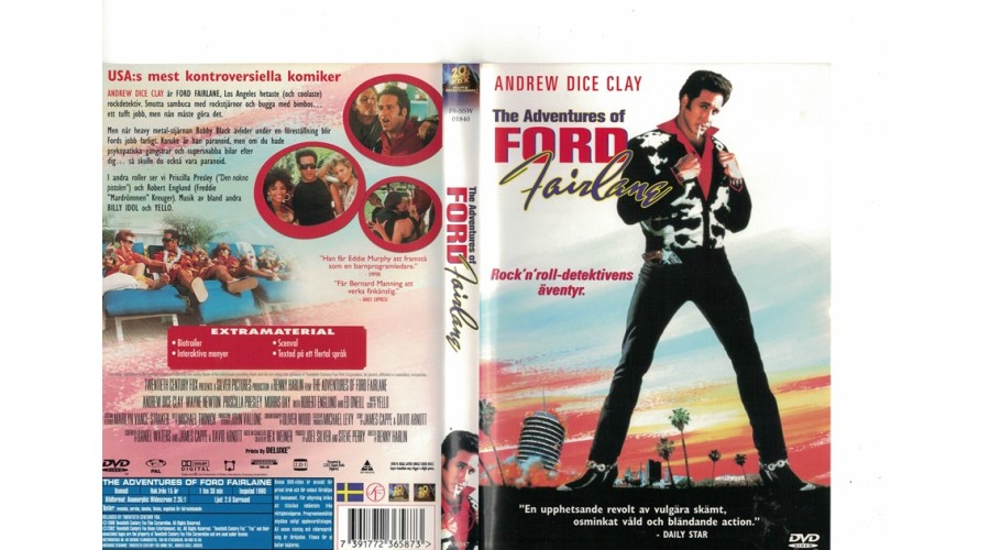 The Adventures of Ford Fairlane DVD