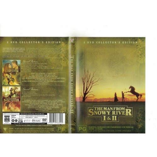 The Man From Snowy River  1 & 2  DVD