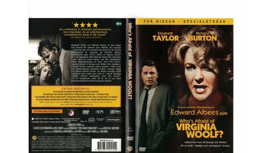 Whos Afraid of Virginia Woolf   DVD